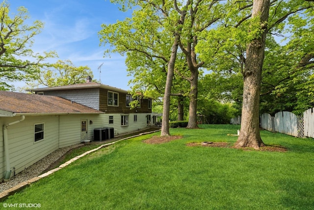 43389 N Oakcrest Ln N, Zion, IL 60099 - view of yard with central AC unit