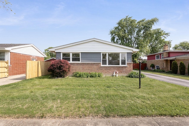 151 Amy St, Chicago Heights, IL 60411 - ranch-style house with brick siding