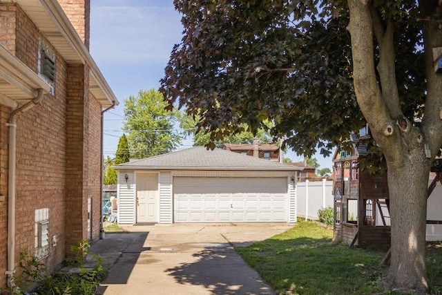 5940 W 88th Pl, Oak Lawn, IL 60453 - view of detached garage