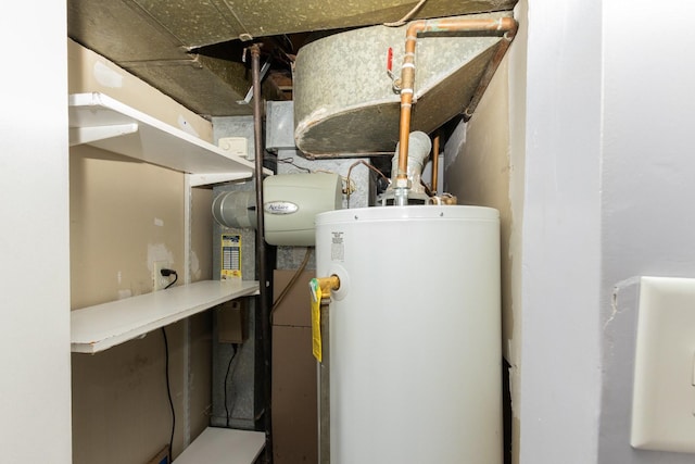 5940 W 88th Pl, Oak Lawn, IL 60453 - utility room featuring water heater