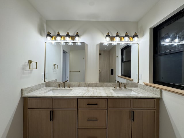 6013 Perry Dr, Woodridge, IL 60517 - full bathroom featuring double vanity