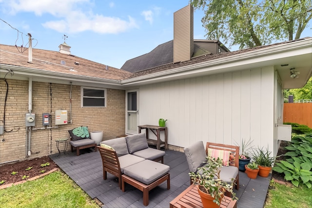 464 Northgate Ct, Riverside, IL 60546 - view of patio with an outdoor hangout area
