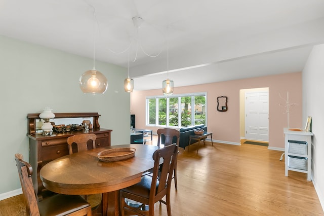 464 Northgate Ct, Riverside, IL 60546 - dining space with light wood finished floors and baseboards