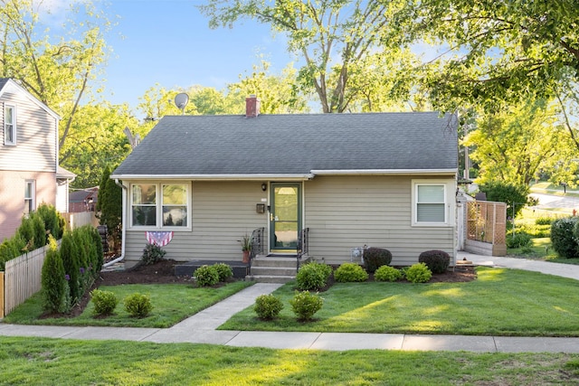 124 N W End Ave, Westmont, IL 60559 - view of front of property featuring a chimney and roof with shingles