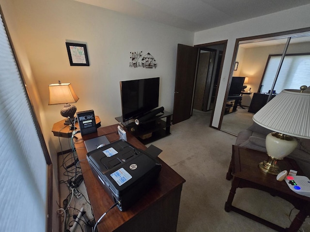 9906 Shady Ln Unit 1Sw, Orland Park, IL 60462 - living area featuring carpet flooring and an office area