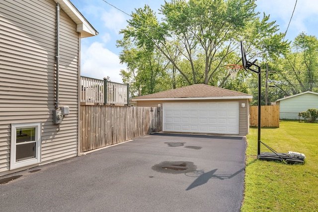 710 Sunset Ln, Shorewood, IL 60404 - view of detached garage