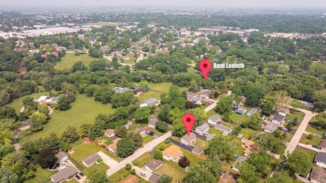 710 Sunset Ln, Shorewood, IL 60404 - aerial overview of property's location