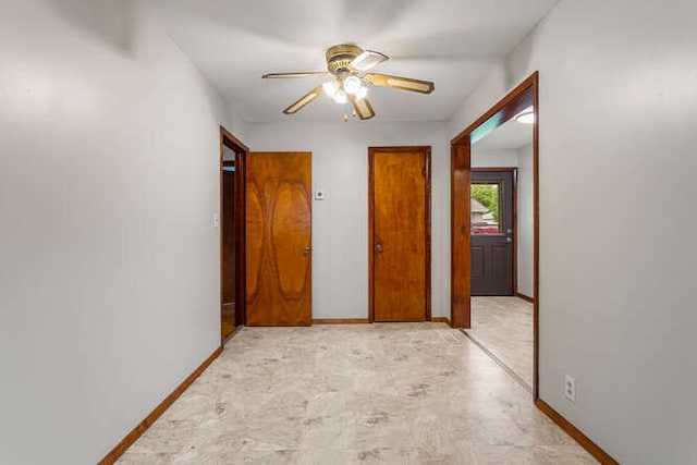 307 N Carico St, Tuscola, IL 61953 - hallway featuring baseboards