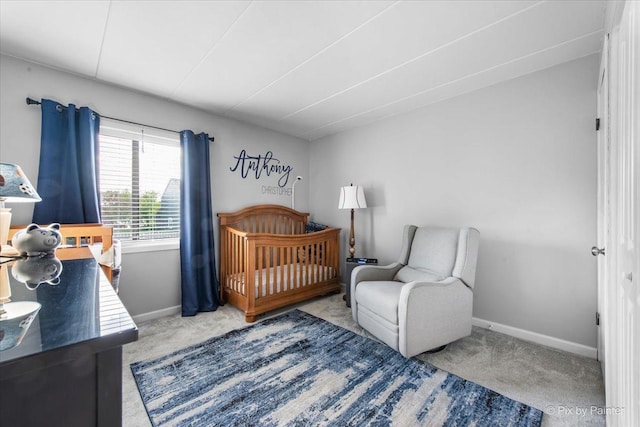 210 E Fountainview Ln Unit 2B, Lombard, IL 60148 - carpeted bedroom with baseboards