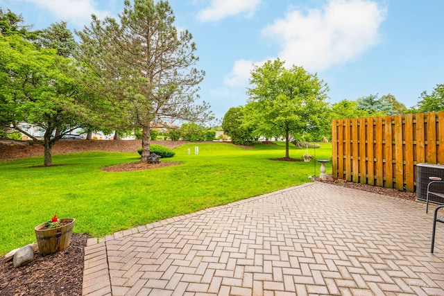 27W314 Melrose Ln, Winfield, IL 60190 - view of patio featuring central air condition unit