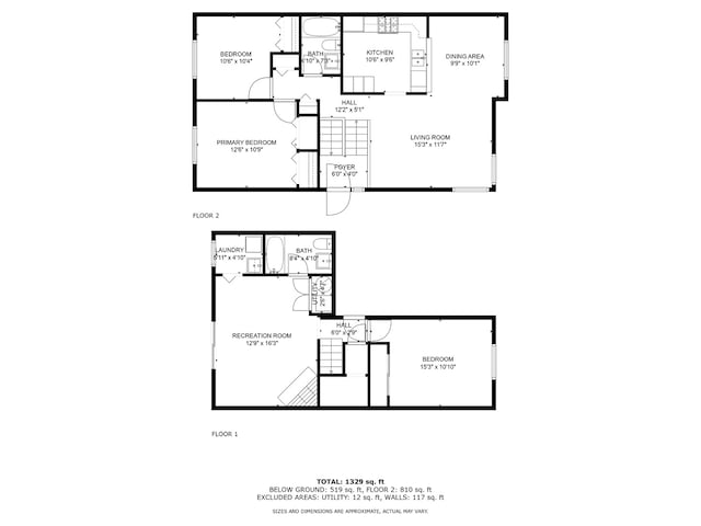 27W314 Melrose Ln, Winfield, IL 60190 - floor plan / room layout