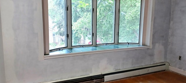809 S Lynn St, Champaign, IL 61820 - detailed view of a baseboard heating unit