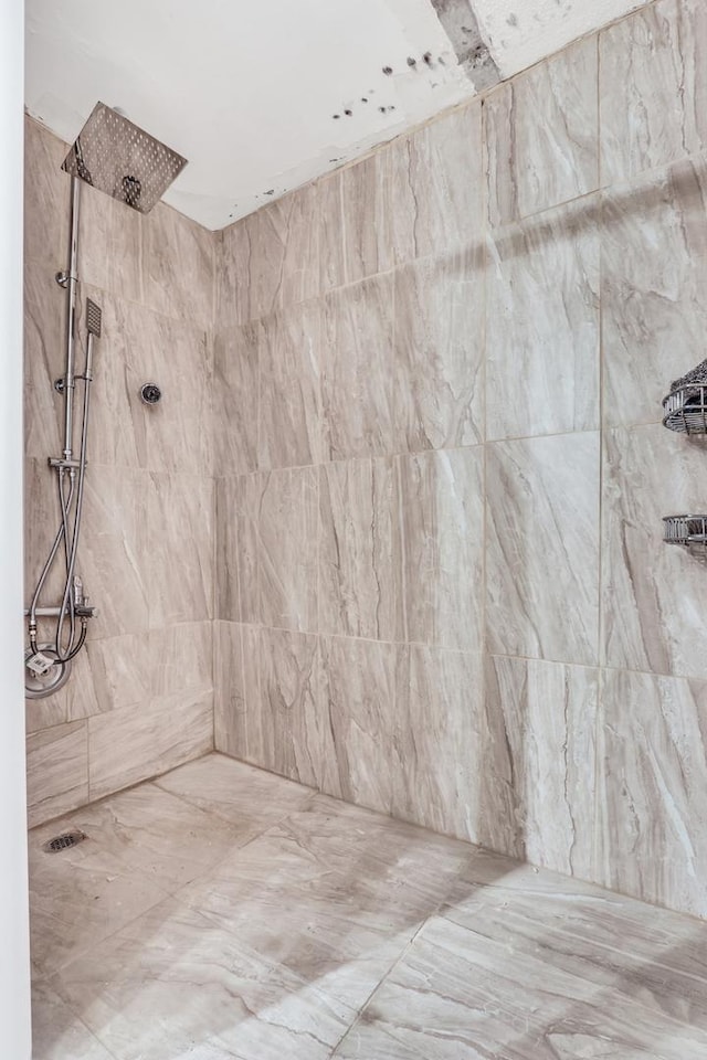 8801 W Golf Rd Unit 10C, Niles, IL 60714 - full bathroom with tiled shower