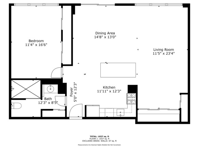 8801 W Golf Rd Unit 10C, Niles, IL 60714 - floor plan / room layout