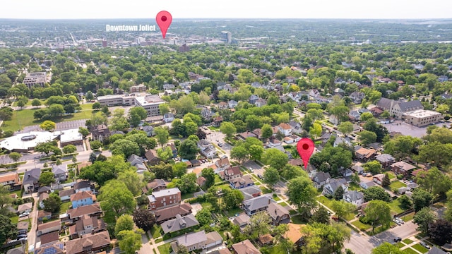 810 Glenwood Ave, Joliet, IL 60435 - bird's eye view