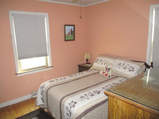 10918 S Ridgeway Ave, Chicago, IL 60655 - bedroom with baseboards and wood finished floors