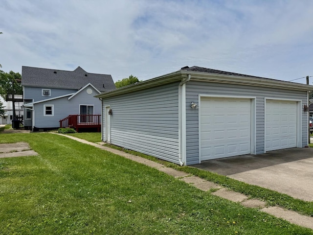 1303 W Locust St, Bloomington, IL 61701 - view of garage