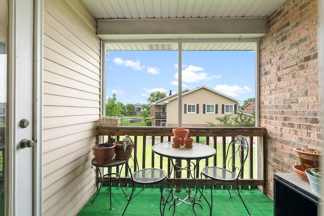 7260 S Adams St Unit C, Willowbrook, IL 60527 - view of sunroom / solarium