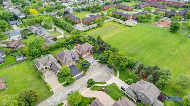 1535 S Douglas Ave, Arlington Heights, IL 60005 - aerial perspective of suburban area