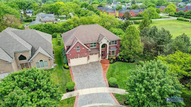 1535 S Douglas Ave, Arlington Heights, IL 60005 - aerial view of property and surrounding area
