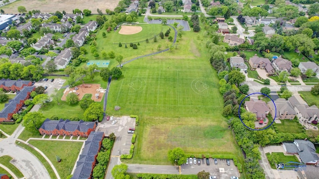 1535 S Douglas Ave, Arlington Heights, IL 60005 - aerial view of residential area