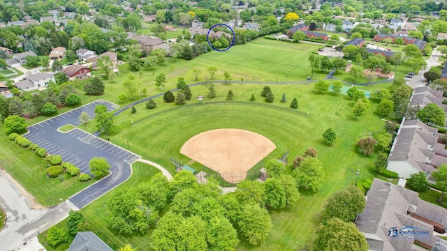 1535 S Douglas Ave, Arlington Heights, IL 60005 - aerial view of residential area