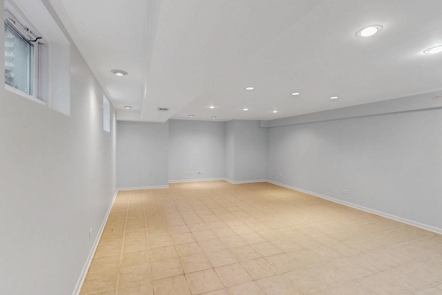 140 N Quincy St, Hinsdale, IL 60521 - empty room with recessed lighting