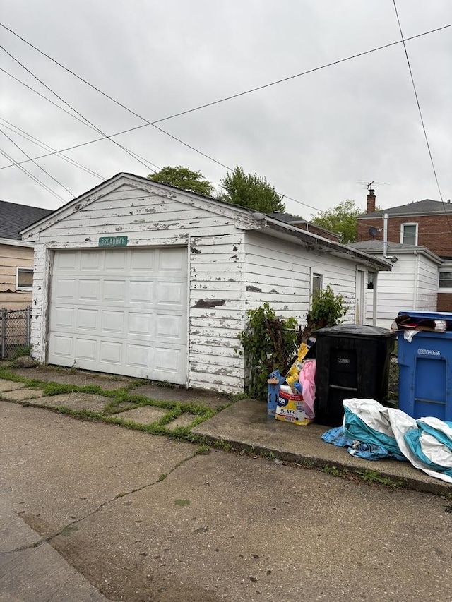 5314 S Lawndale Ave, Chicago, IL 60632 - view of detached garage