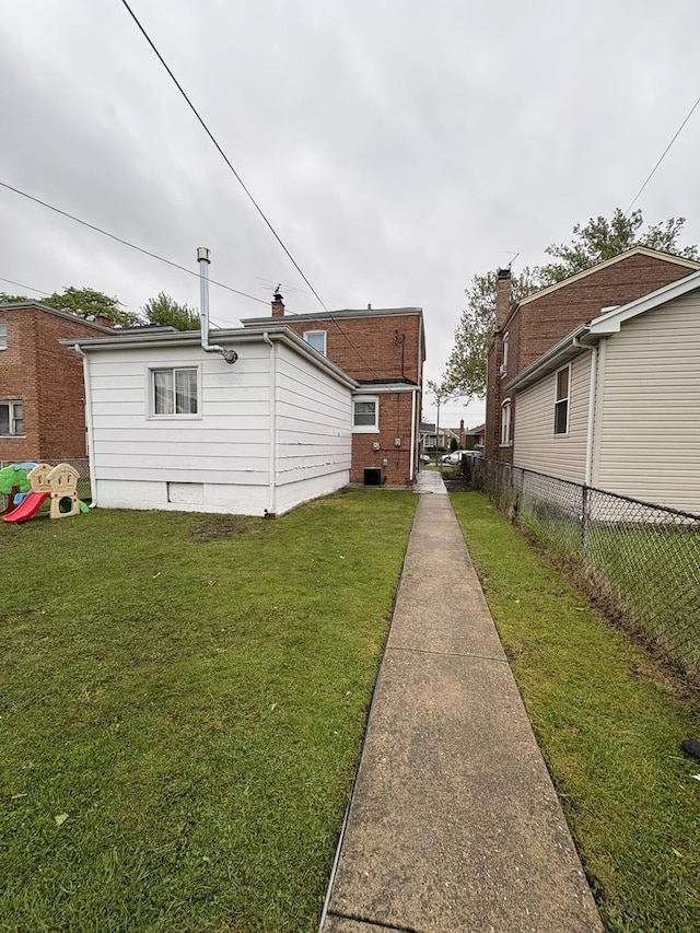 5314 S Lawndale Ave, Chicago, IL 60632 - rear view of property with central air condition unit