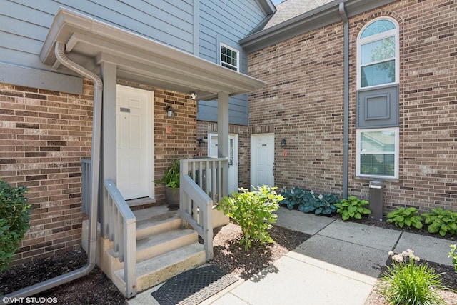 23 Foxcroft Rd Unit 235, Naperville, IL 60565 - entrance to property with brick siding