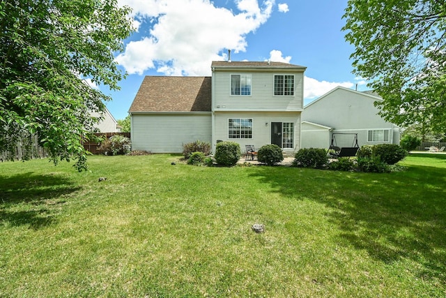 129 W Hampton Ct, Round Lake, IL 60073 - view of rear view of house
