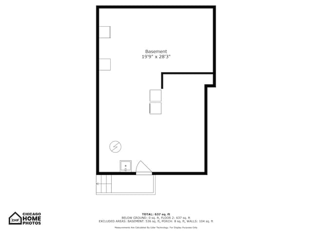 447 W 27th St, Chicago, IL 60616 - home floor plan