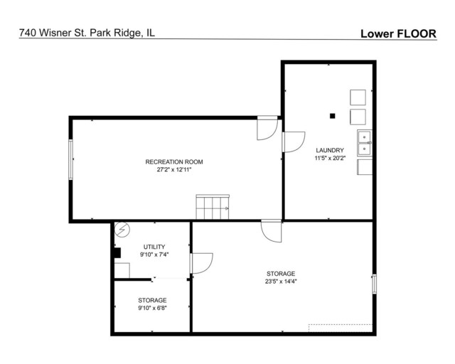 740 Wisner St, Park Ridge, IL 60068 - property floor plan