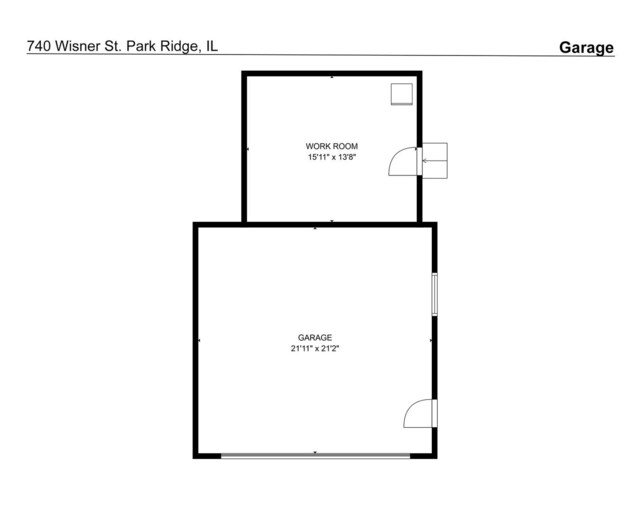 740 Wisner St, Park Ridge, IL 60068 - property floor plan