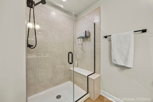165 Canterbury Way, Lake Zurich, IL 60047 - bathroom with a stall shower and baseboards