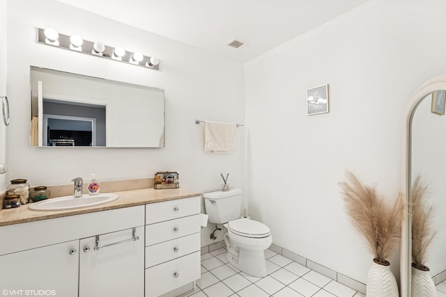8 E Randolph St Unit 2407, Chicago, IL 60601 - bathroom with vanity and tile patterned flooring