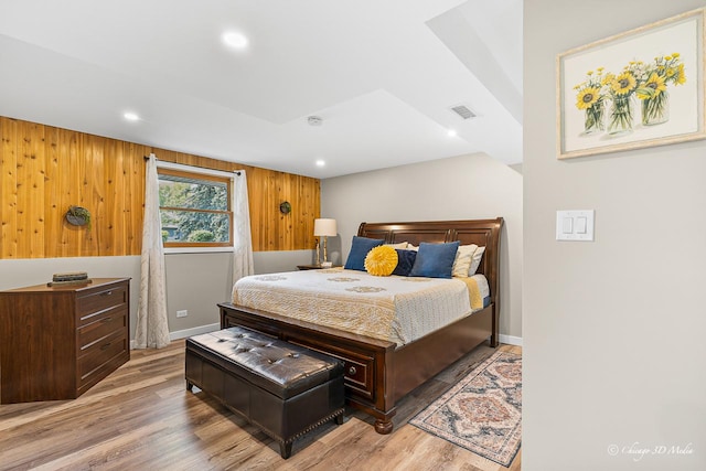 384 Glen Farm Ln, Lake Zurich, IL 60047 - bedroom featuring wood finished floors, recessed lighting, and baseboards