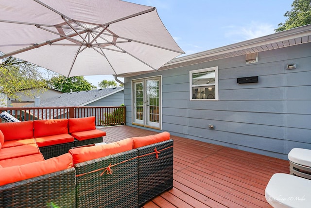 384 Glen Farm Ln, Lake Zurich, IL 60047 - wooden deck featuring an outdoor living space