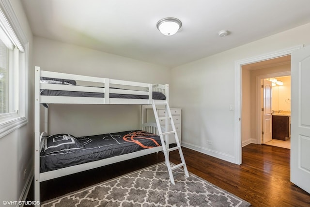 803 Pine St, Deerfield, IL 60015 - bedroom featuring wood finished floors and baseboards