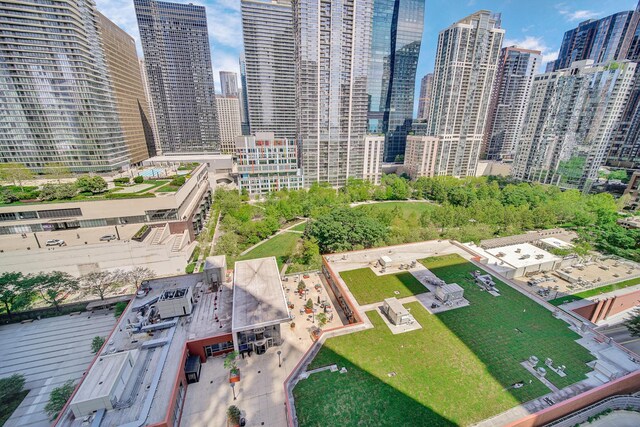 340 E Randolph St Unit 1304, Chicago, IL 60601 - drone / aerial view of skyline