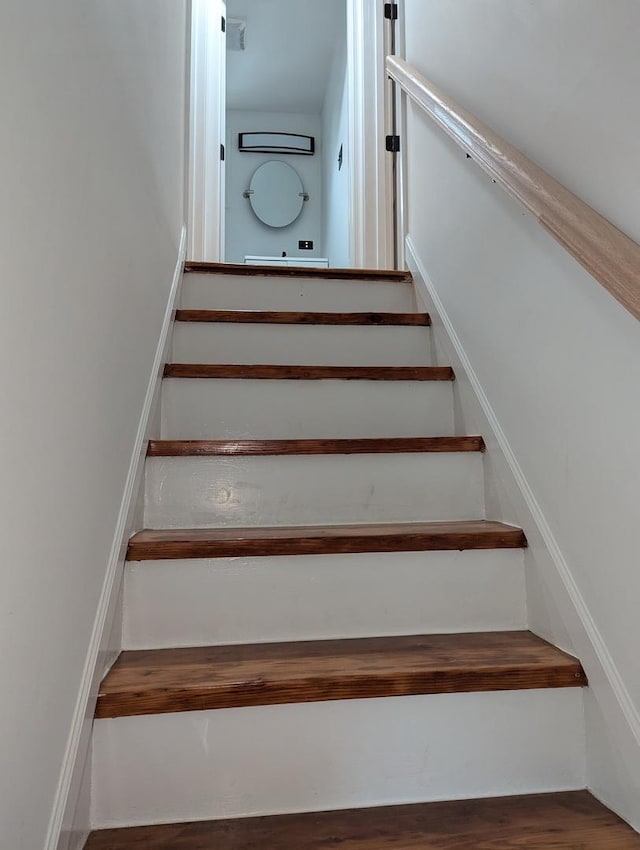 22521 Richton Square Rd, Richton Park, IL 60471 - stairs with wood finished floors