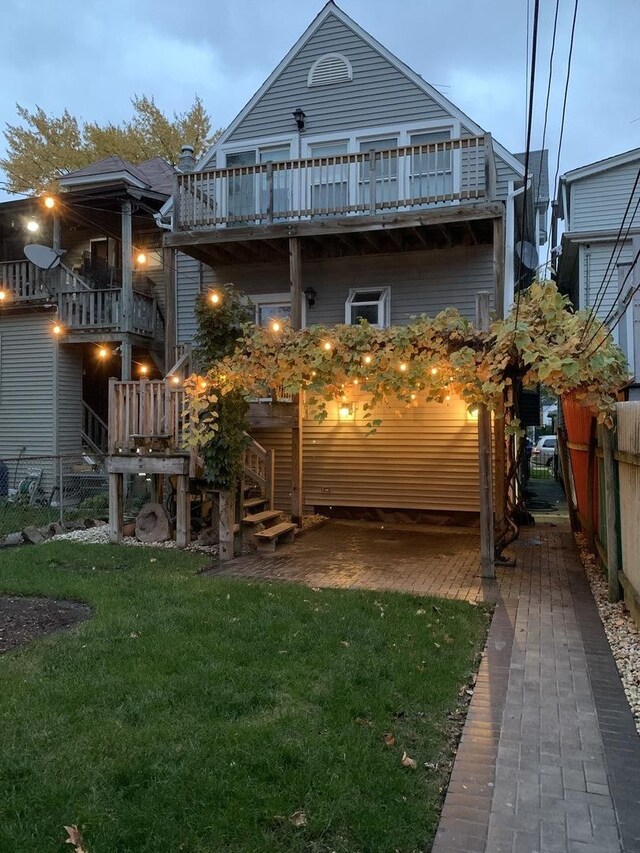 4308 N Whipple St, Chicago, IL 60618 - garage featuring a garage door opener
