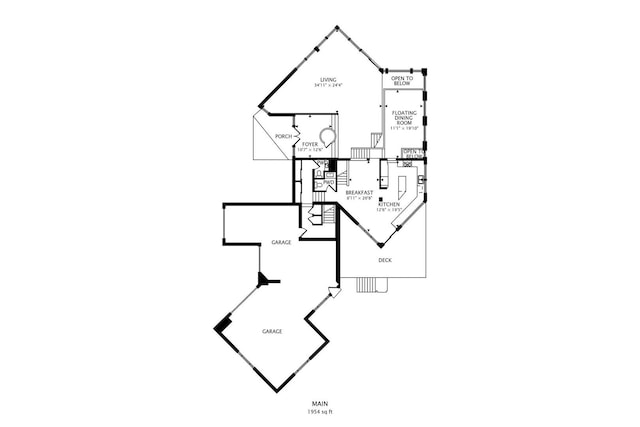 870 Woodbine Rd, Highland Park, IL 60035 - floor plan / room layout