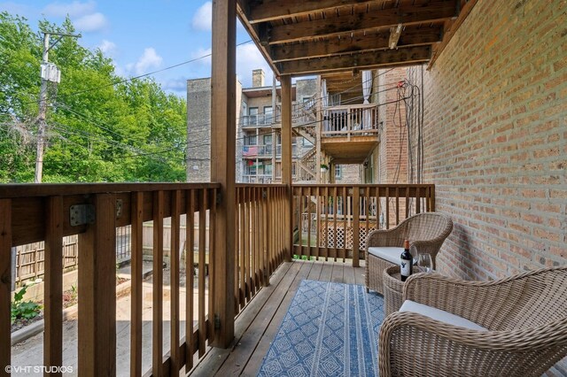 7315 N Honore St Unit 1, Chicago, IL 60626 - view of balcony