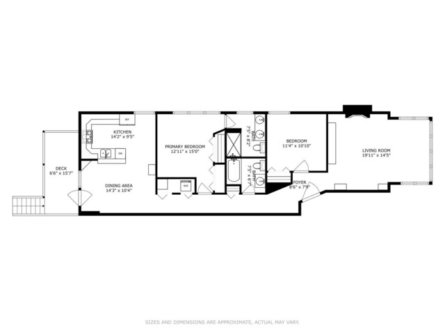 7315 N Honore St Unit 1, Chicago, IL 60626 - home floor plan