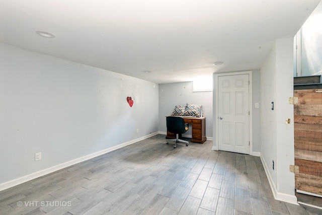 1826 Ohio Pkwy, Rockford, IL 61108 - office with wood finished floors and baseboards