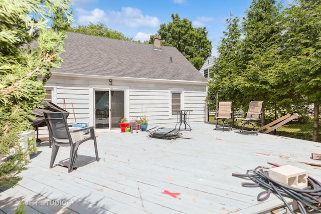 1826 Ohio Pkwy, Rockford, IL 61108 - view of wooden terrace