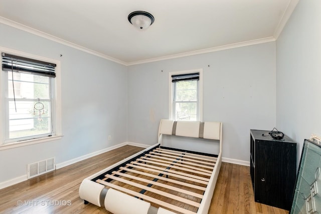 1826 Ohio Pkwy, Rockford, IL 61108 - bedroom featuring wood finished floors and crown molding