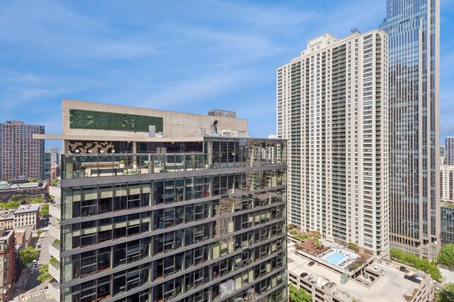 2 E Erie St Unit 2505, Chicago, IL 60611 - view of building exterior featuring a city view