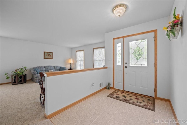 1705 Heatherstone Ave, Montgomery, IL 60538 - foyer featuring baseboards